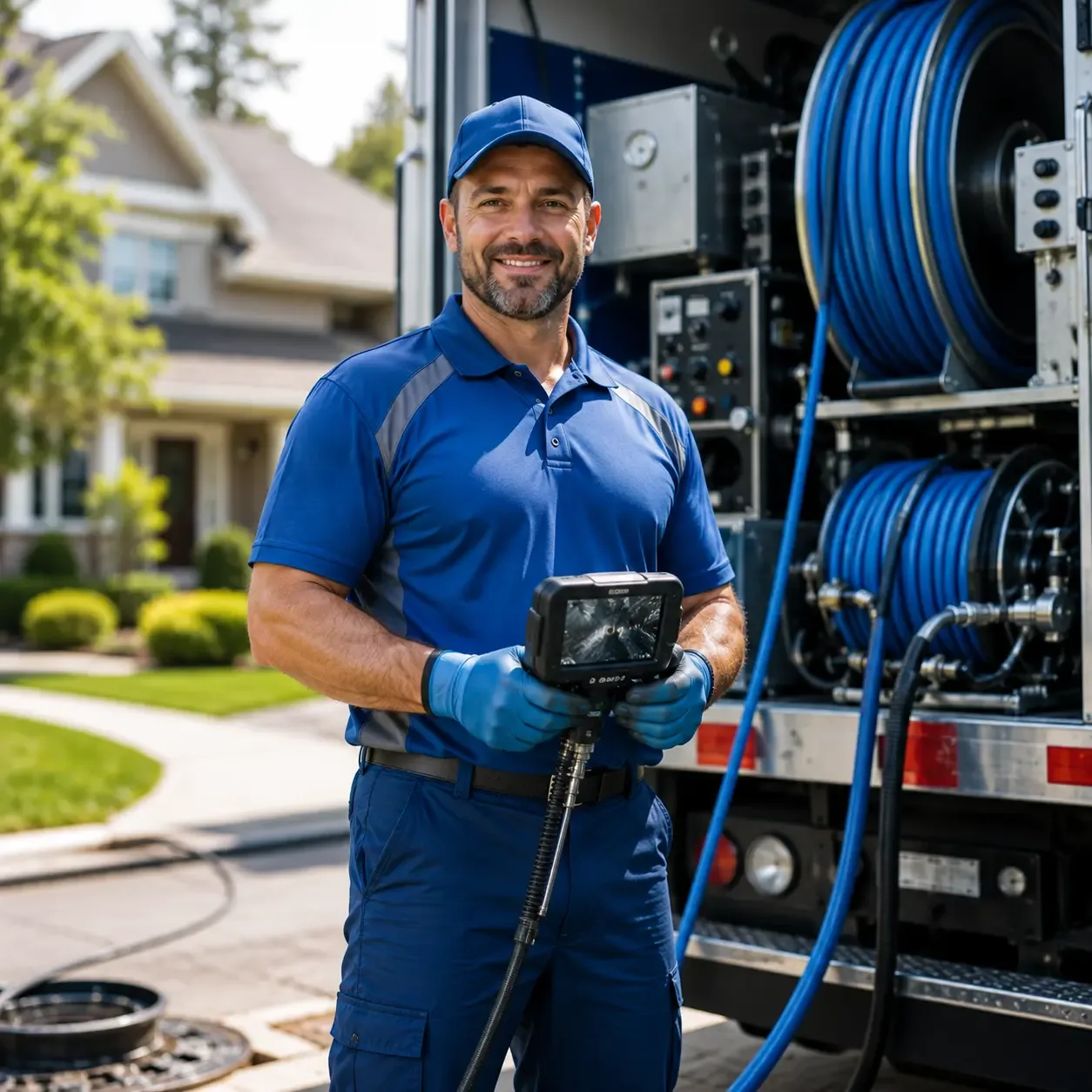 Local outdoor drain cleaning specialists in South Milwaukee, WI